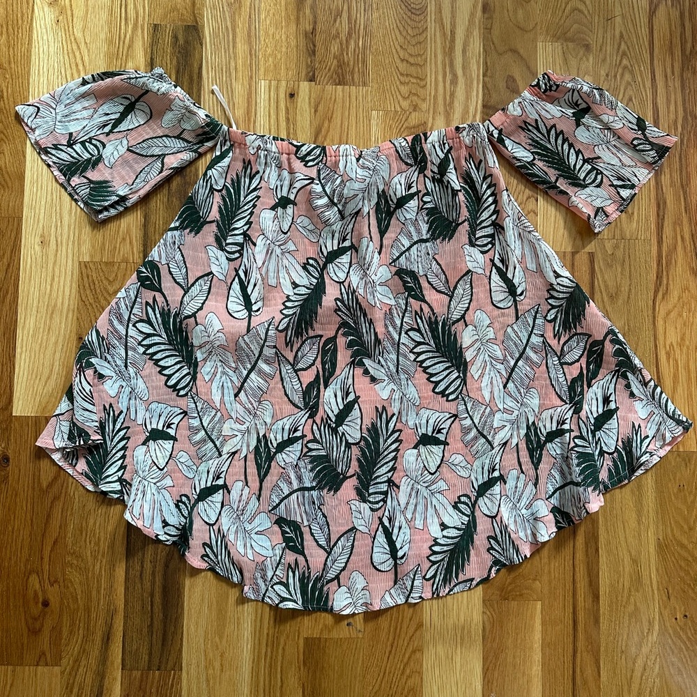 Over the Shoulder Mini Dress